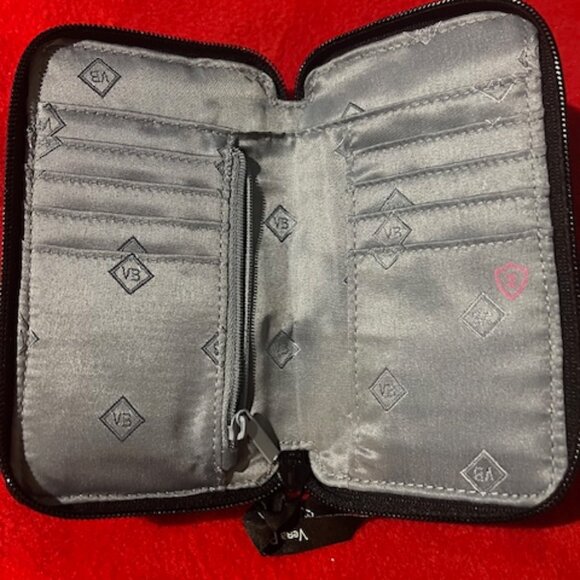 Vera Bradley Wristlet Wallet with Strap – Floral Quilted Pattern, Fits iPhone - Picture 5 of 6